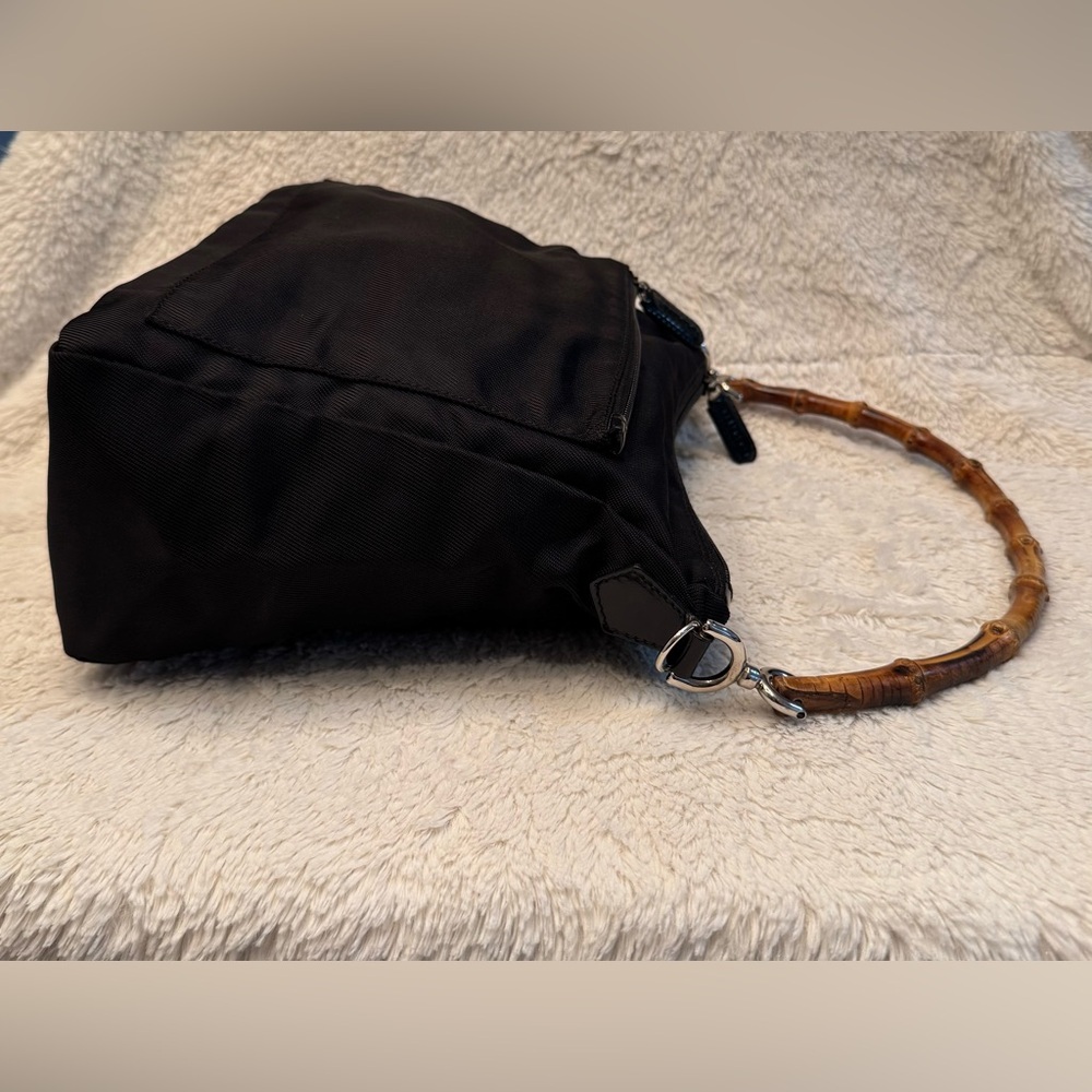 EUC Vintage Gucci Bamboo Hobo Handbag - Picture 10 of 14